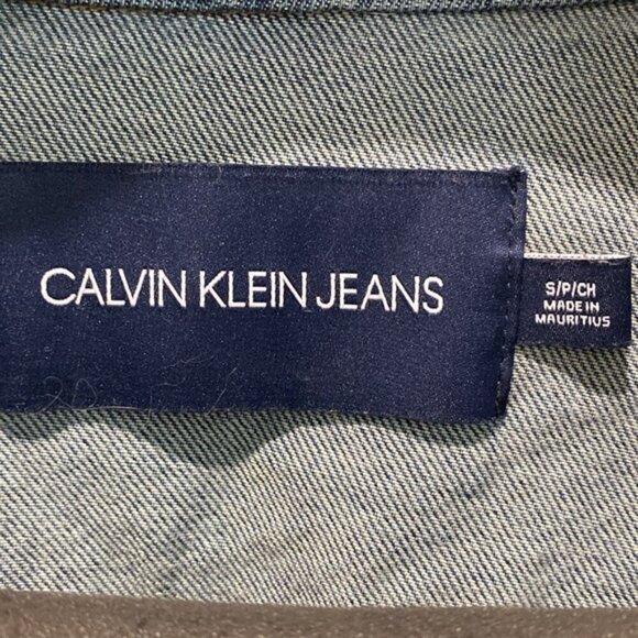 Calvin Klein Denim Trucker Jean Jacket - Picture 11 of 13